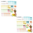 thumbnail image 1 of Youkk 76pcs Plastic Elegant Appearance Fruit Fork For Children Easy To Clean And Convenient Storage 2Set, 1 of 6