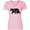 AD-Pink, variant on Inktastic West Virginia Black Bear Silhouette Women's V-Neck T-Shirt