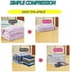 thumbnail image 2 of Juego De 4 Bolsas De Almacenamiento Al Vacío, Extra Grandes, Jumbo 120x100cm Herméticas TUNC Sencillez, 2 of 5