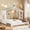 White + Pine + Plywood + Twin, variant on Luckynote Twin Size House Bed with Twin Size Trundle and Side Shelves, White