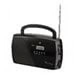 GPX - Portable AM/FM Shortwave Radio - Black