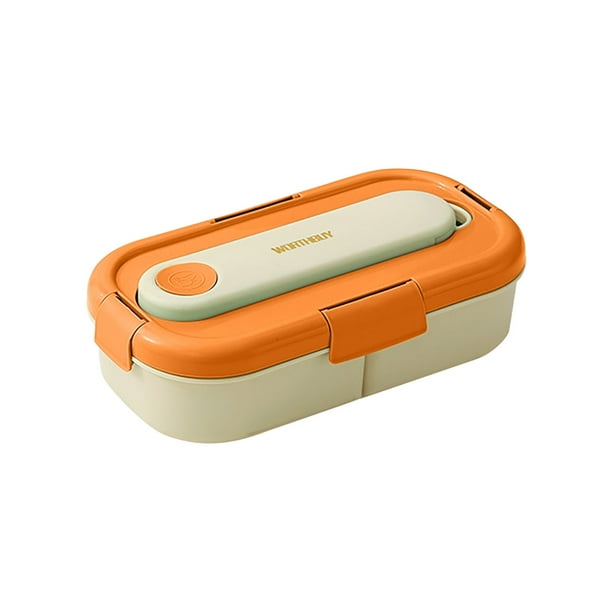 onlyliua Liquidación Del Día Ofertas Prime Fiambrera Bento de Tres Formatos Convajilla Fiambrera de Plastico Separada Paraestudiantes y Trabajadores de Oficina Fiambrera Portátil para Microondas