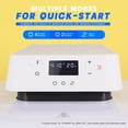 thumbnail image 3 of Auto Heat Press Machine 15x15 Sublimation Heat Transfer Machine Digital Shirt Press Machine for Industrial or Home Use,White, 3 of 9