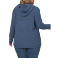 thumbnail image 3 of NISVIYA Womens Winter Plus Size Lightweight Hooded Sweatshirts Trendy Ribbed Solid Color Hoodies with Pocket Hood Sweater Pullover, 3 of 3