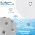 thumbnail image 6 of Costway 20” Outdoor Adjustable Umbrella Table for 1.5” & 1.9” Patio Umbrella Pole White, 6 of 10
