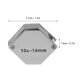 thumbnail image 5 of Lupa De Gafas De Joyería, Lupa De Joyería Lupa óptica Herramienta De Verificación De Lentes Para Cuentas Para Ver Sellos Para Monedas Para Joyeros ANGGREK Jewelry Glasses Magnifier, 5 of 8