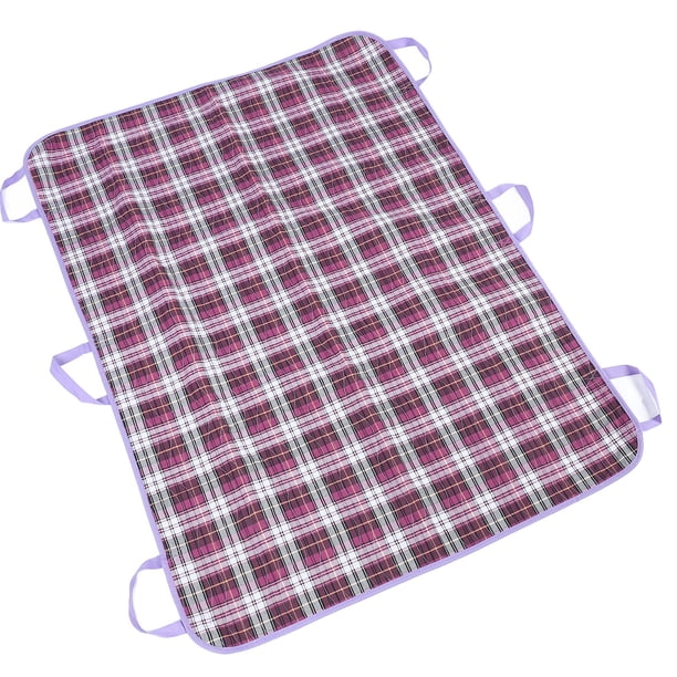 Almohadilla de posicionamiento para cama con asas, sábana de elevación para pacientes con incontinencia lavable y reutilizable para girar, Levantar y reposicionar