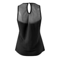 thumbnail image 7 of Sngxgn Women's Tummy Control Shapewear Tank Tops Seamless Square Neck Tops Body Camisole(Black,S), 7 of 7