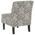 thumbnail image 4 of Chaise d'appoint en damassé gris Avondale, 4 of 7
