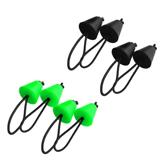 Tapones universales de goma shamjiam para Kayak Tapones para agujeros de drenaje Tapones Verde negro