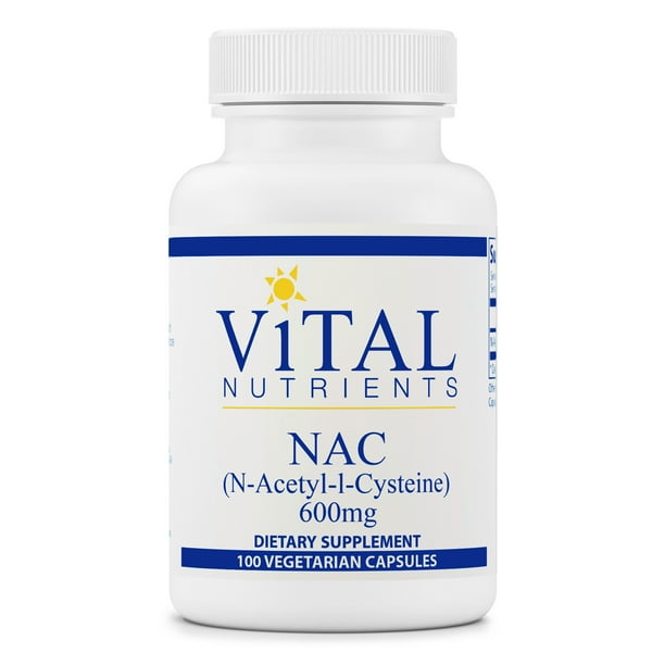 Vital Nutrients NAC (NAcetyl Cysteine) Vegan Formula