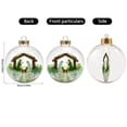 thumbnail image 5 of New Glowing Christmas Story Ornament, Light-Up Diorama with LED Glow, Versatile Mini Scene Display for Branch Table Mantel, Seasonal Decor, 5 of 5