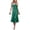 Green, variant on Women Fashion Solid Dress Sleeveless Strap V Neck Dress Loose Dress Home Nightdress Leopard Print Nighties XXL