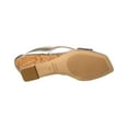 thumbnail image 4 of Stuart Weitzman Miami 50 Leather Wedge Sandal, 6, Gold, 4 of 5