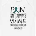 thumbnail image 4 of Inktastic Trigeminal Neuralgia Awareness Pain Isn't Always Visible Boys or Girls Baby Bodysuit, 4 of 5