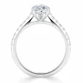 thumbnail image 4 of Spot Jewel 14k White Gold Over Diamond Wedding Ring for Her - 1.8 Ct Pear Cut Diamond Anniversary Ring - Latest Engagement Ring for Women's - Special Gift Ring Women's - Valentine Proposal Ring, 4 of 7