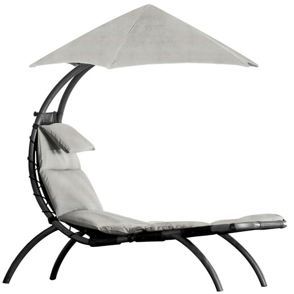 Chaise longue Vivere Dream - Argent coulé