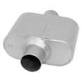 thumbnail image 1 of AP Exhaust Products  Xlerator Performance Oval Exhaust Muffler with Inlet-Outlet Neck, 1 of 1