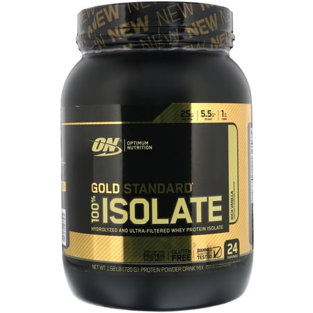 Gold Standard 100% Isolate Rich Vanilla 1.58 lb (720 g) Optimum Nutrition