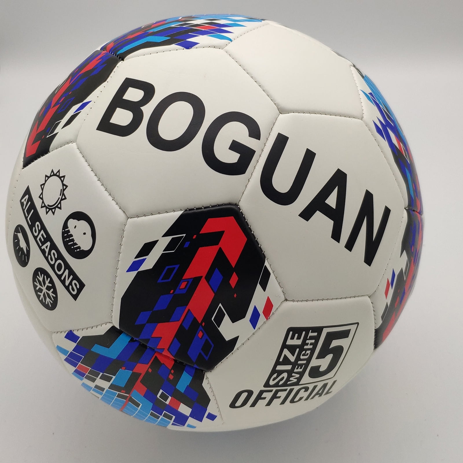Glow in The Dark Soccer Ball Size 5 - Extra Pump and Net - Light Up Non-LED Soccer Balls Perfect Gift Choice for Men,Women,Adults,Youth Teen Boy and Gilrs-Indoor/Outdoor Training
