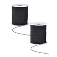 thumbnail image 1 of CHUANK 4/1pcs 1mm Black Elastic Cord Beading Thread Stretch String For Bracelet Making Thick Elastic Thread For Handmade Bracelets Durable & Versatile For DIY Projects, 1 of 7