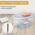 thumbnail image 5 of Cat Water Fountain, 68Oz/2L Cat Fountain Water Bowl with LED Light, Automatic Pet Water Fountain fo, 5 of 5