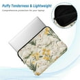 thumbnail image 2 of FORMRS 13"-13.3" Laptop Sleeve Protective Case Soft Carrying Quilted Computer Bag Cover, White Rabbits, 2 of 7