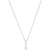 Swarovski Vintage Pendant - Pink - Rose Gold Plating