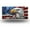 Metallic Eagle and Flag, variant on Patriotic Eagle with Flag Wings Front License Plate,Metal License Plate,Funny Standard Plates Personalized Novelty Decorative For Men/Women/Boys/Girls Car 6×12 Inch