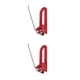 thumbnail image 1 of Wosthever Reposaflechas Montado en la parte trasera Estructura firme Estante de de gran precisión Instalación práctica Fácil de usar Protección Rojo 2piezas Wosthever CBP187168, 1 of 6