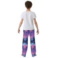 thumbnail image 4 of FORMRS Boys Pajama Pants with Pockets Size 9-10Y Kids Lounge Sleep Bottoms, Neon Jellyfish, 4 of 8