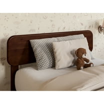 AFI, Florence Twin Solid Wood Headboard, Walnut