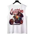 thumbnail image 3 of Camiseta sin mangas con estampado de motocicleta y anime japonés de verano para hombre, ropa de calle de moda Harajuku, camisetas sin mangas, chaleco Y2K de gran tamaño, 3 of 5