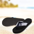 thumbnail image 6 of Norty Women's Flip-Flop Sandal, Low Heel Platform Sandal, 6 of 23