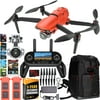 Autel Robotics EVO 2 Pro Drone Folding Quadcopter with 6K HDR Video and Mapping EVO II Pro Extended Warranty Expedition Bundle w/ Extra Battery + OLED Remote Control + Travel Backpack + Software Kit