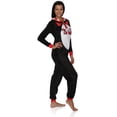 thumbnail image 2 of Dr. Seuss Womens Union Suit Holiday Fun Pajama Onesie, Cat, Size: Medium, 2 of 6