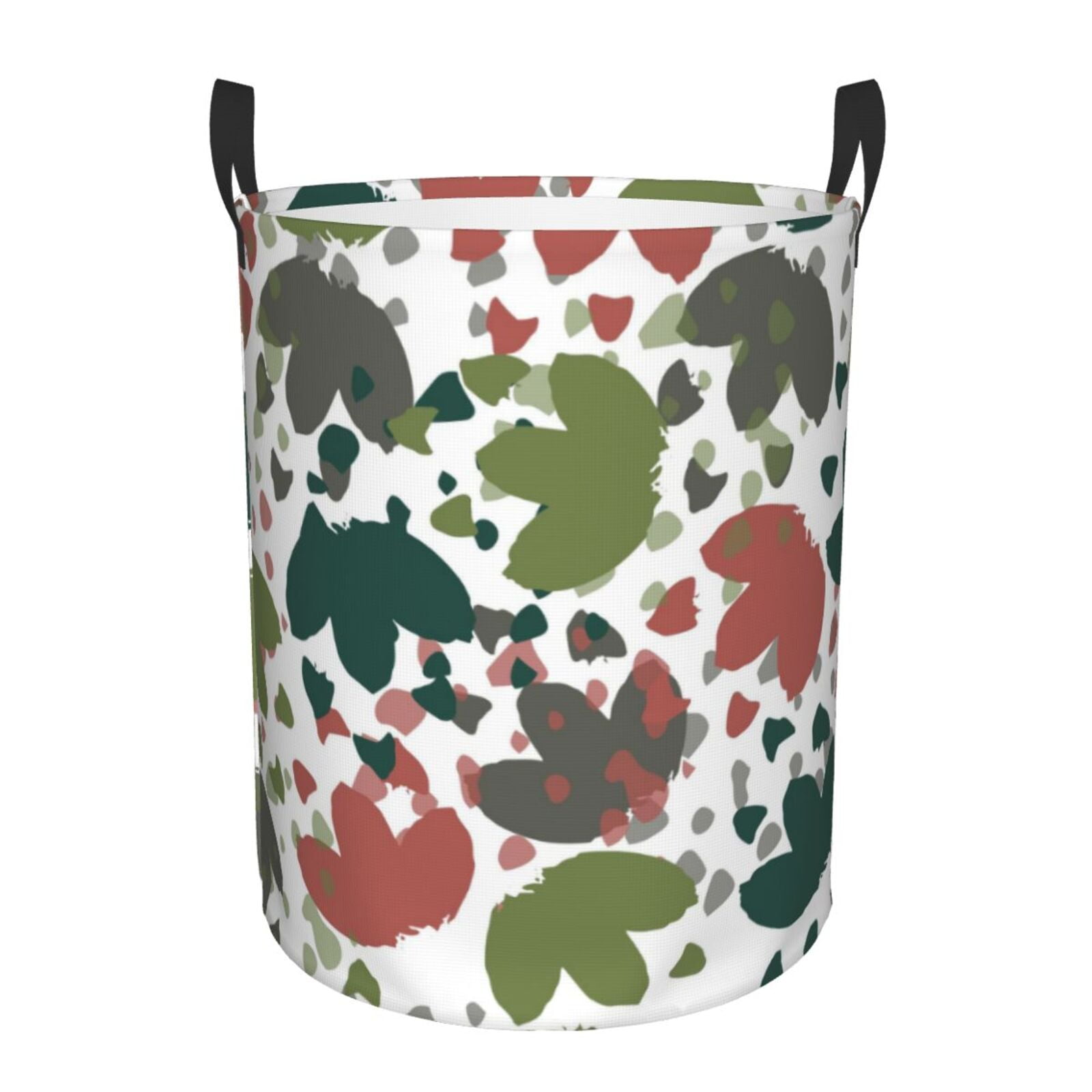 ZNDUO Round Laundry Basket, Waterproof Collapsible Laundry Baskets with