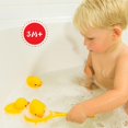 thumbnail image 3 of 16 Pcs Bath Toys Yellow Rubber Ducks For Toddlers, 3 of 5