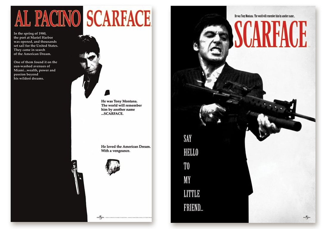 24" sz 20 Al Pacino Scarface Tony Montana poster wall art decor photo print 16 