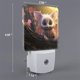 thumbnail image 2 of Fotbe Adorable Fluffy Bat Luz Nocturna LED, Luz de Noche con Sensor de Luz Natural de Anochecer a Amanecer, Se Enchufa a la Pared, Blanco Cálido 0.5W-US, 2 of 7