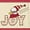 Joy, variant on Peanuts Licensed Christmas Cloud Faux Fur Throw, 50" x 60"