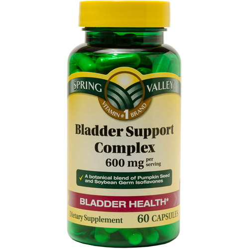 Spring Valley Bladder Support Complex Capsules, 600mg, 60 count