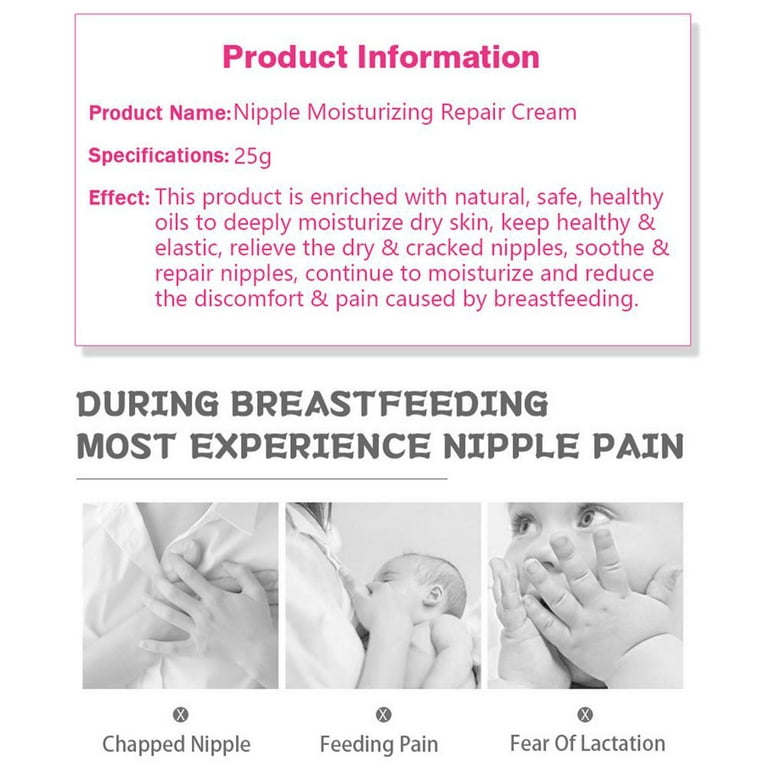 Mommyz Love Breastfeeding Nipple Cream to Relieve Sore - Dry and Cracked  Nipples, 2oz, 1 Jar - 1 Jar