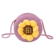 thumbnail image 1 of Monederos de paja para niñas pequeñas Bolso bandolera de paja con diseño de girasol, 1 of 5