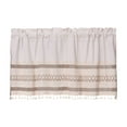 thumbnail image 2 of EGYMEN Short Curtain, 52x12 Inches, Blackout Short Panel for Kitchen, Light-Blocking Window Treatment, Coffee Colored Semi-Sheer Shade, 2 of 6
