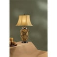 thumbnail image 1 of Benzara BM171589 Lampe de Table Poly 33 Pouces avec Base Embellie&44; Or - Lot de 2, 1 of 1