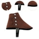 thumbnail image 3 of Polainas de gánster para hombres, cubrebotas de pirata medievales estilo steampunk para disfraces de fiesta para adultos Café, 3 of 8