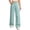 BB-Mint Green, variant on QIUOMBBP Womens Casual Elastic Waist Pull On Jeans Lightweight Drawstring Denim Pants with Pockets, Light Blue, S