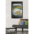 thumbnail image 2 of NFL Los Angeles Chargers - Helmet 19 Wall Poster, 22.375" x 34", Framed, 2 of 3