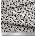 thumbnail image 2 of Soimoi Polyester Crepe Fabric Stripe & Cat Animal Decor Fabric Printed Yard 42 Inch Wide, 2 of 3